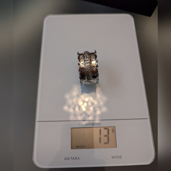 Antique (1903) Sterling Silver Napkins Ring - Picture 7 of 7